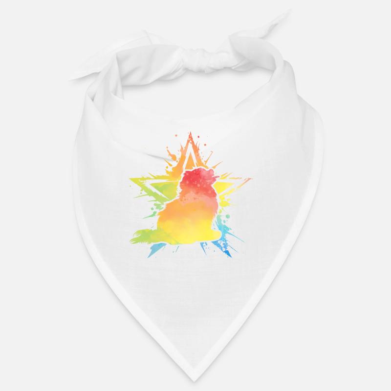 Zwergspitz de Poméranie Bandana
