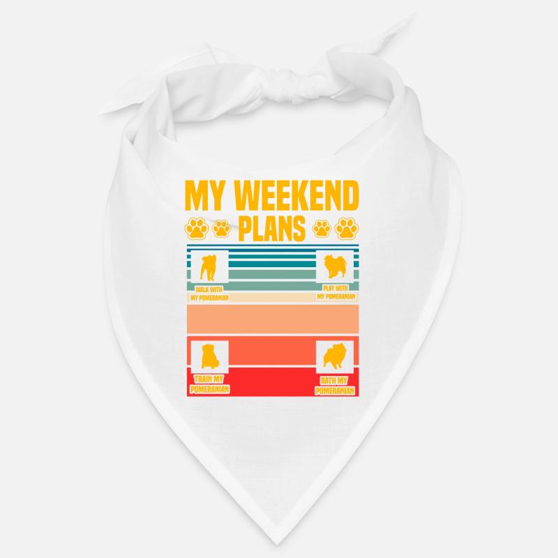 Mes projets de week-end Poméranie Zwergspitz Bandana