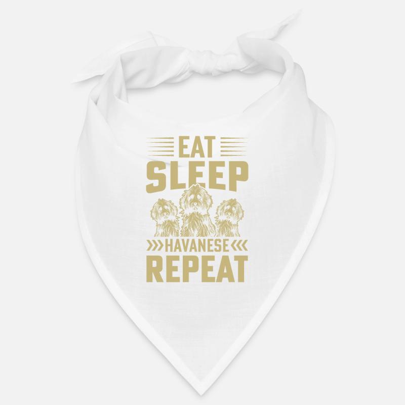 Eat Sleep Havanese Repeat Bandana