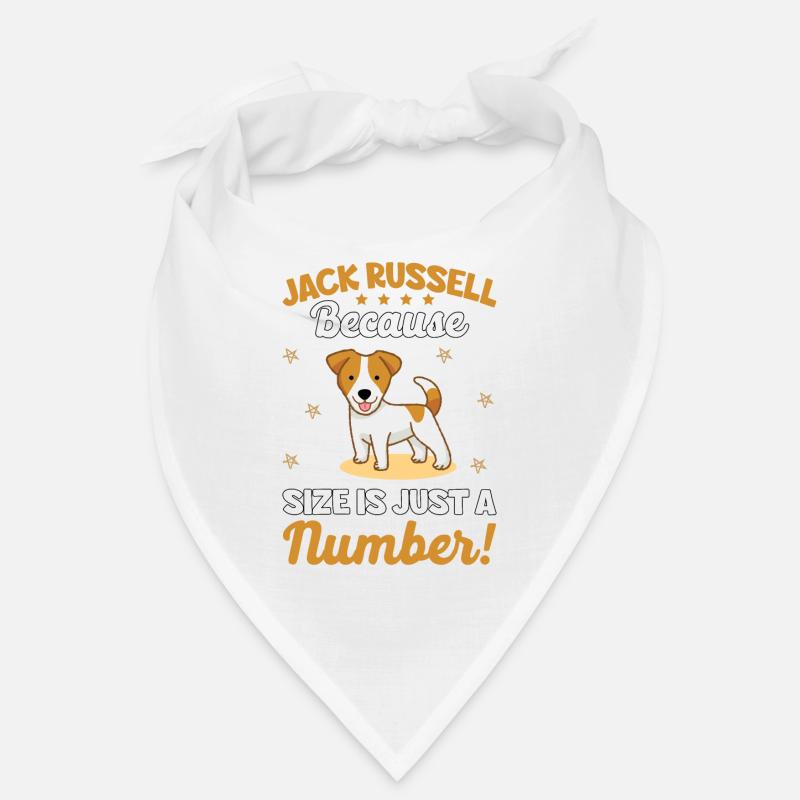 Jack Russell parce que la taille n’est qu’un chiffre Bandana