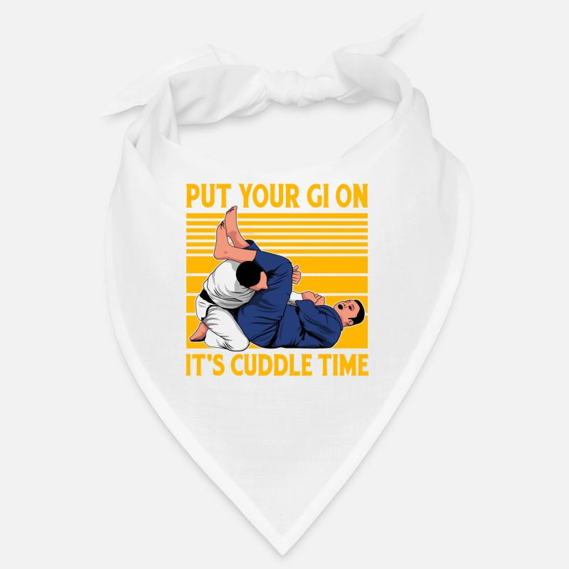 Brazilian Jiu-Jitsu put your Gi on cuddle time Bandana