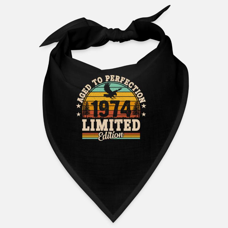 1974 Geburtstag Bandana