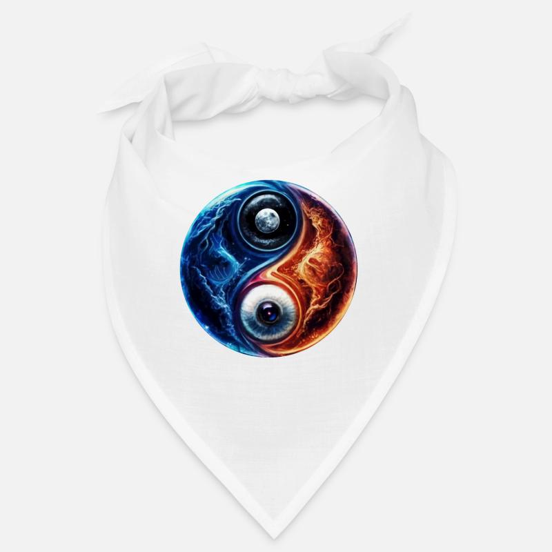 Yin Yang Eau Feu Bandana