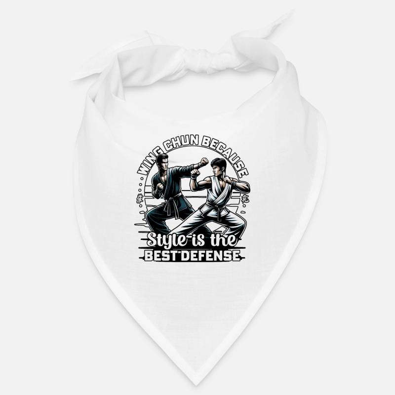 Wing Chun parce que le style est la meilleure défense Bandana