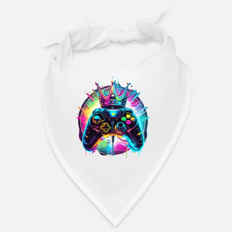 Gaming controller with crown Bandana
