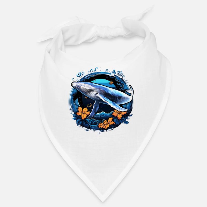 Baleine bleue Bandana