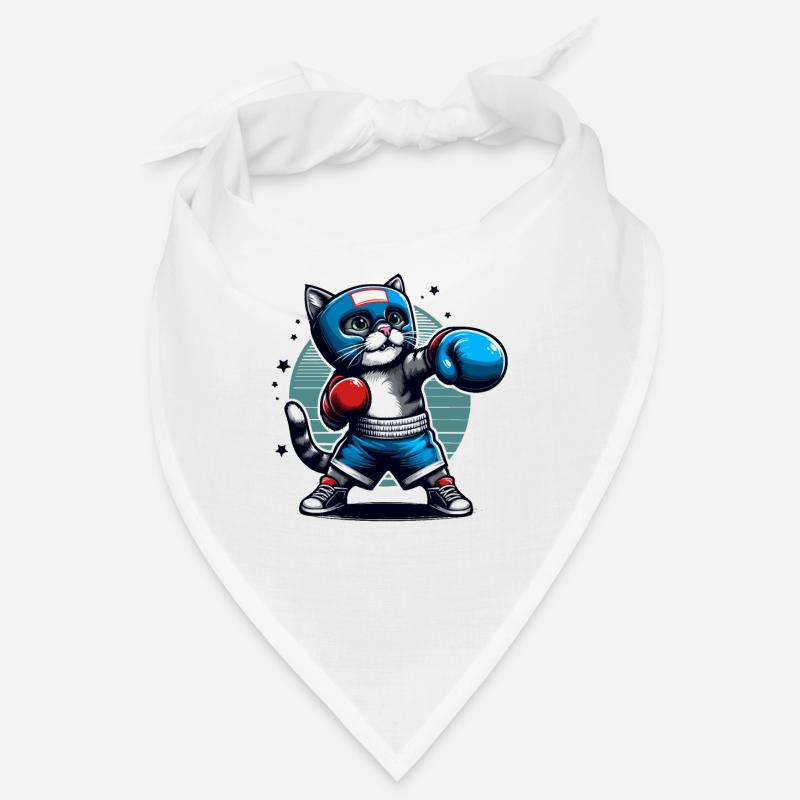 Chat de boxe Bandana