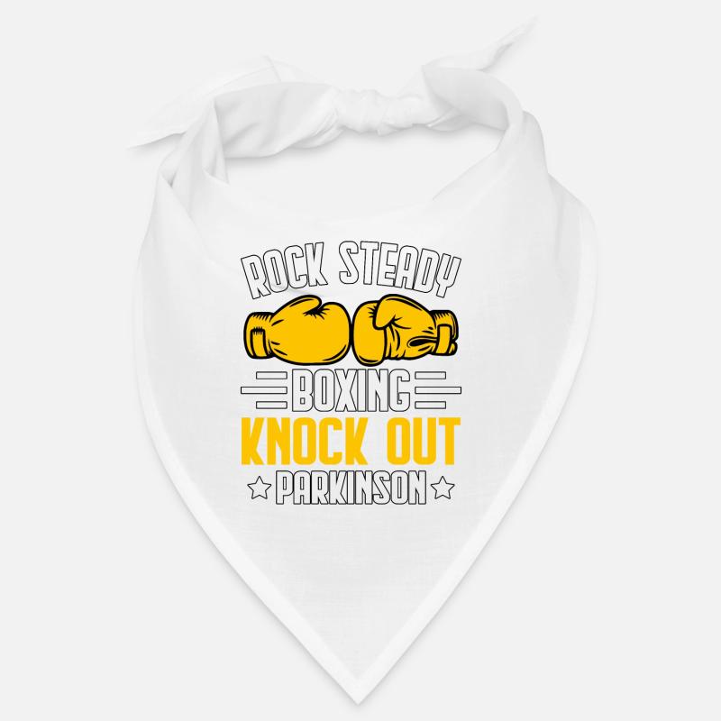 Rock Steady Boxen Knock Out Parkinson Bandana