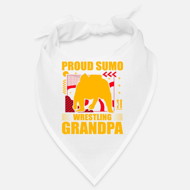 Stolzer Sumo-Ringer-Opa Bandana