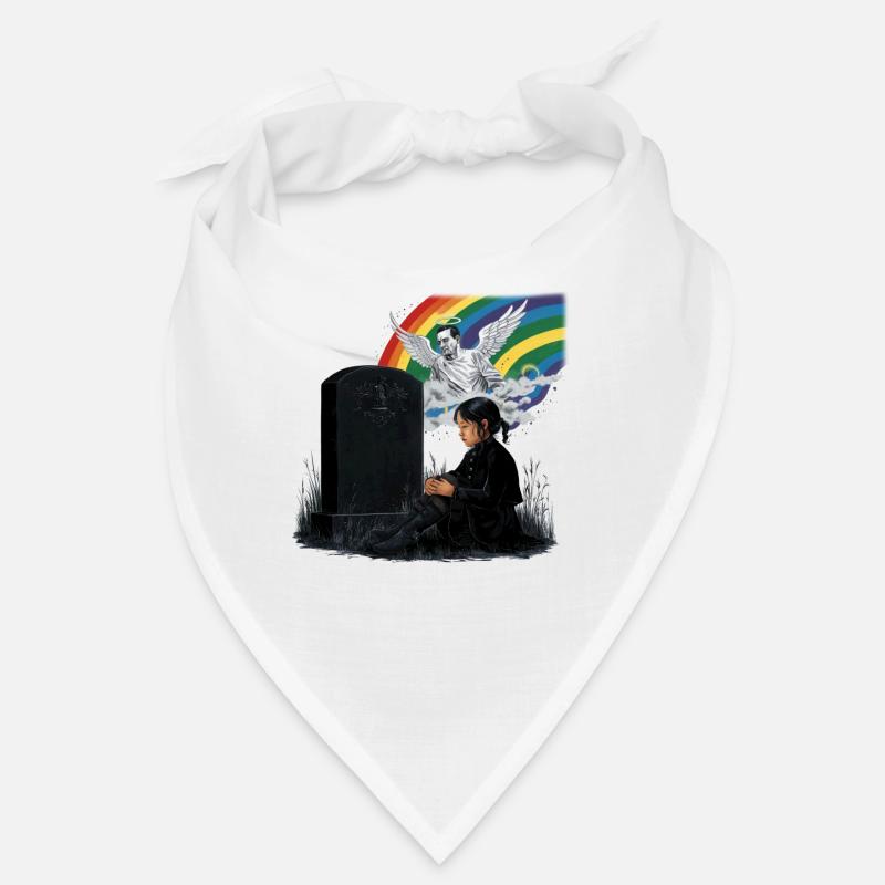 Daughter Dad Mourning Angel Bandana