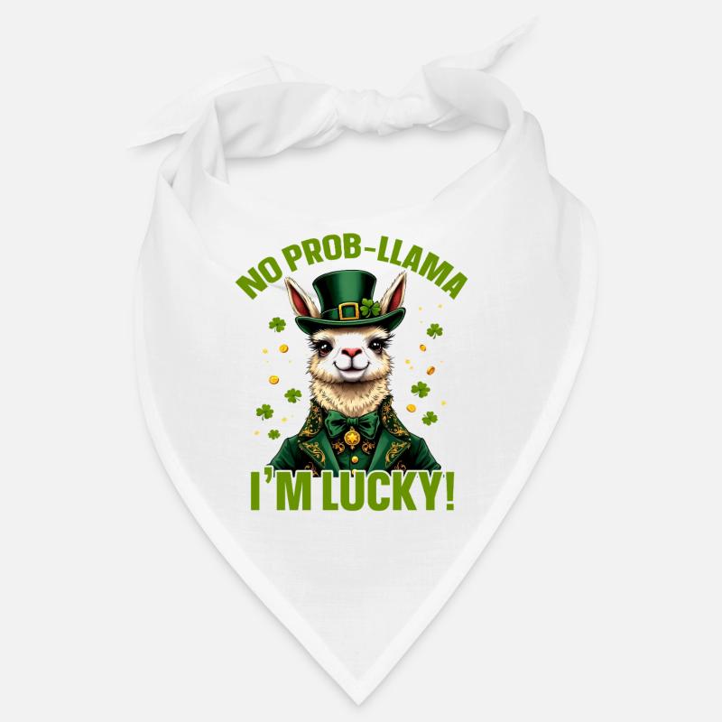 Pas de prob-llama J’ai de la chance Bandana