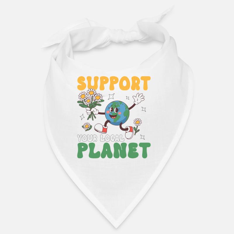 Support your Local Planet Bandana