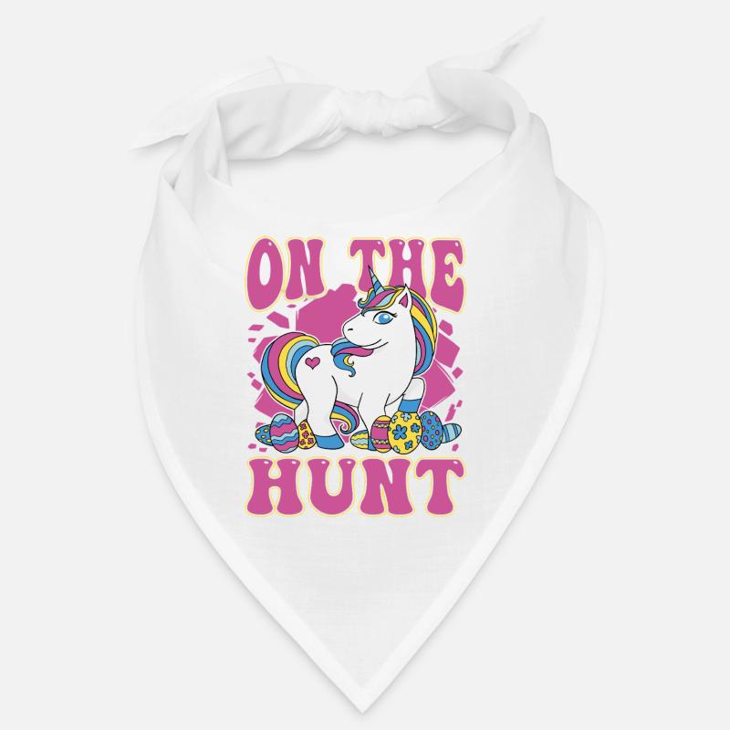On the Hunt Unicorn Easter Bandana