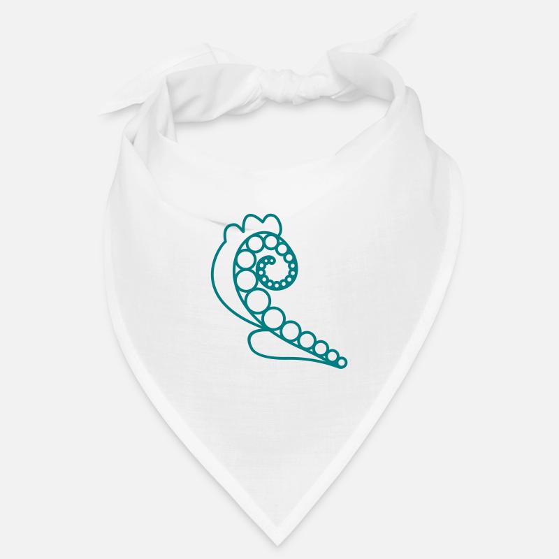 Welle...oder Farn? Bandana