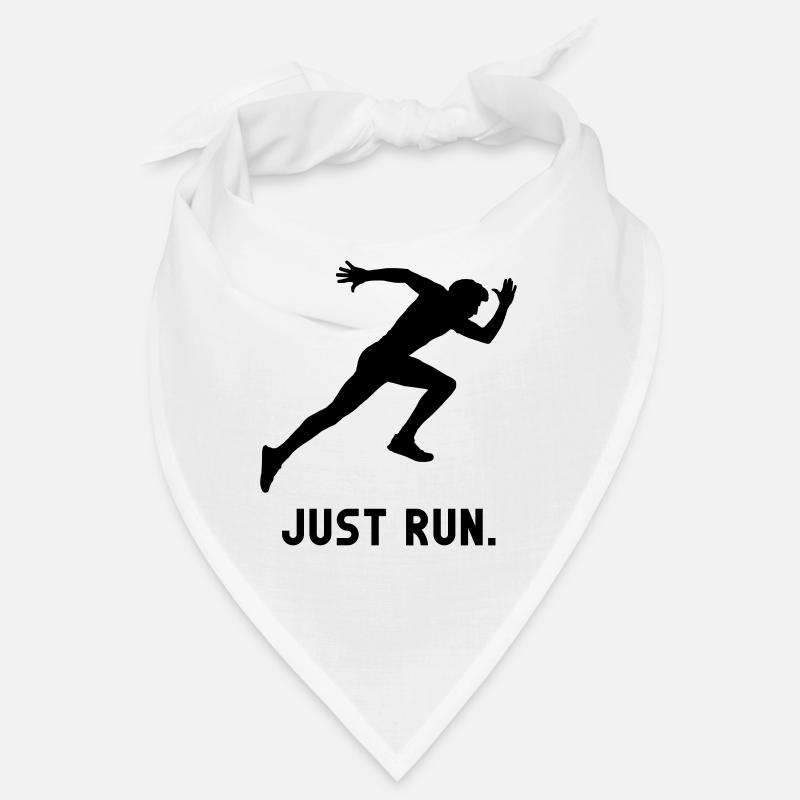 Il suffit de lancer les athlètes course sprint Bandana