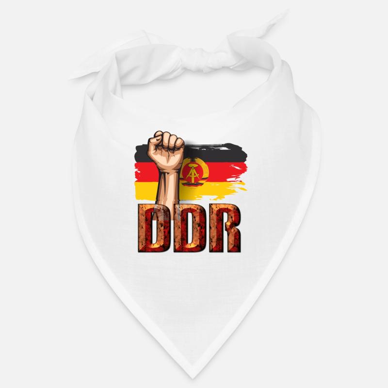La RDA combat la lutte ouvrière - Bandana - blanc