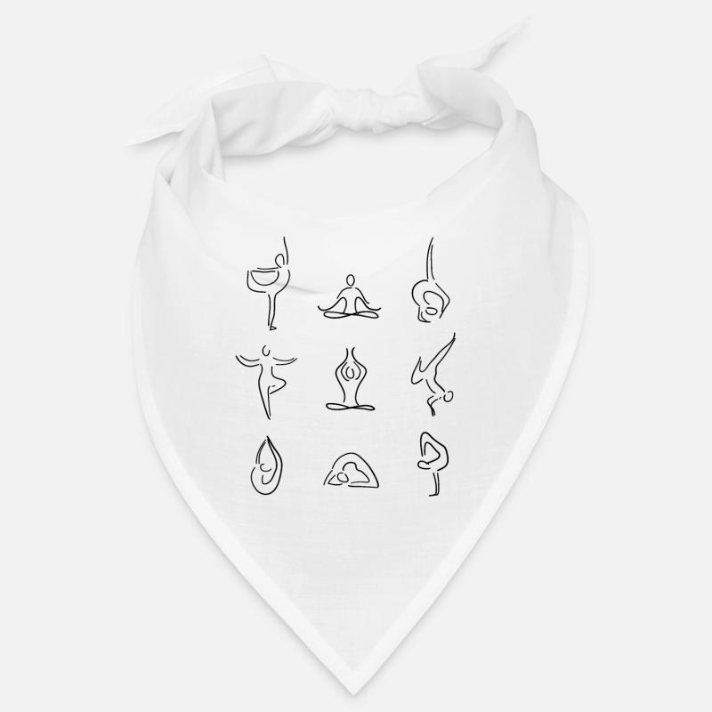 Yoga - Bandana - Weiß