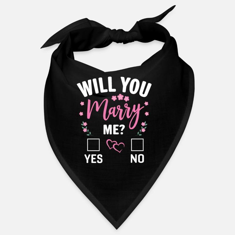 Veux-tu m’épouser ? | Demande en mariage Propose Bandana