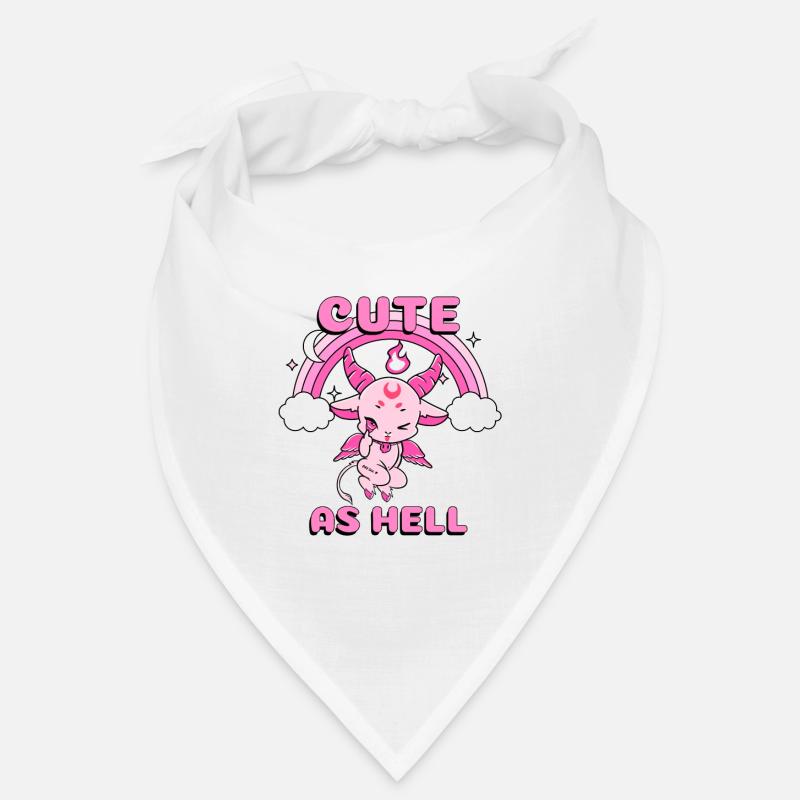 CUTE AS HELL Baphomet Bandana