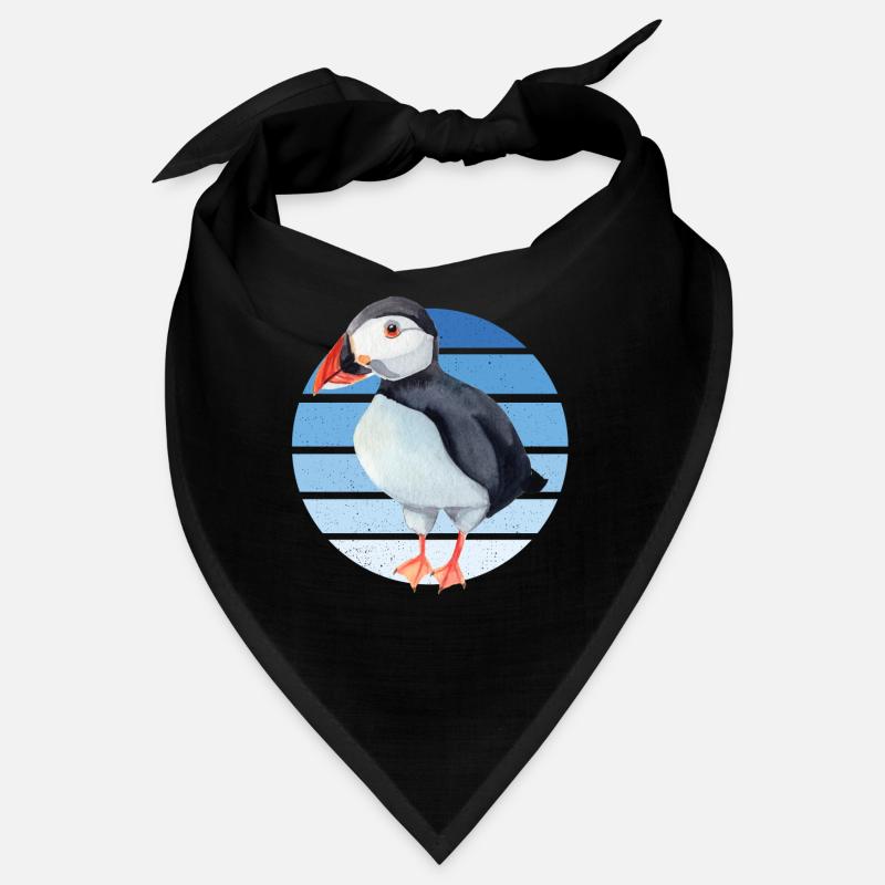 Papageitaucher Puffin Papagei Lunde Vogel Geschenk Bandana