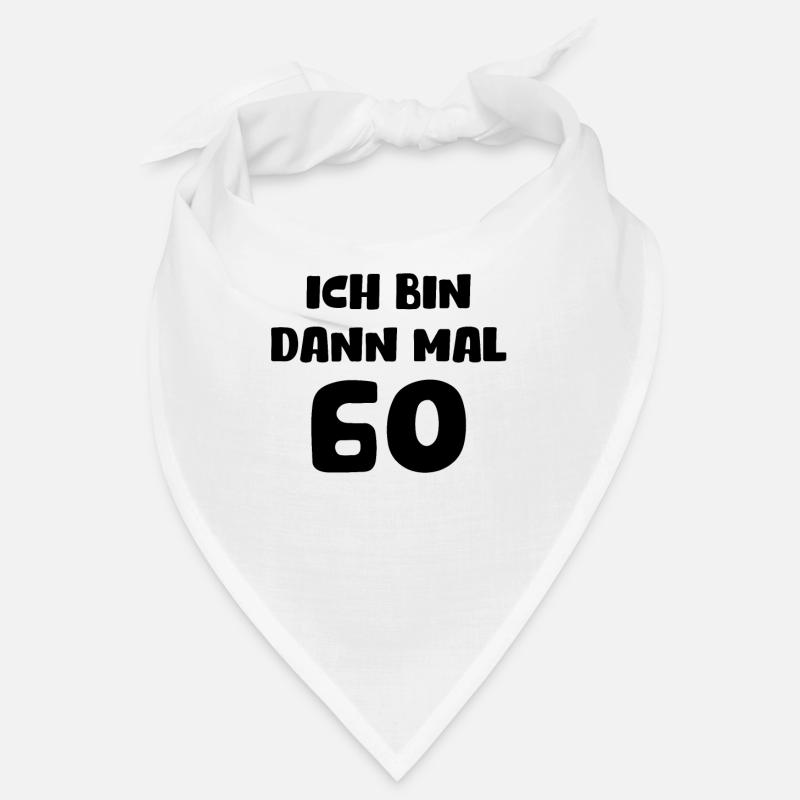 60. Geburtstag Geschenk Geburtstagskind 60 Jahre Bandana