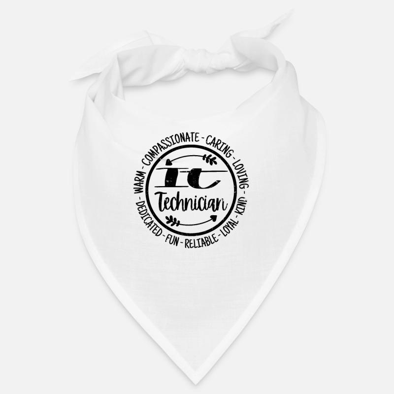 Technicien informatique Vintage Cadeau Bandana