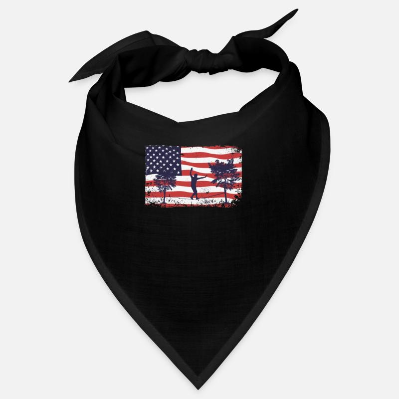 Slackline du drapeau américain Bandana