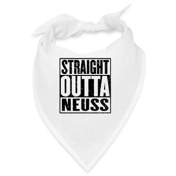 Direkt aus Neuss - Bandana - Weiß - Vorne