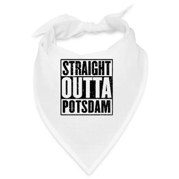 Direkt aus Potsdam - Bandana - Weiß - Vorne