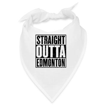Gerade Outta Edmonton Vintage - Bandana - Weiß - Vorne