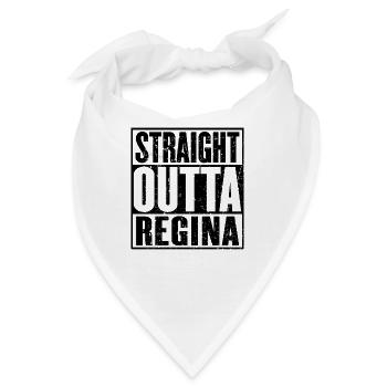 Gerade Outta Regina Vintage - Bandana - Weiß - Vorne