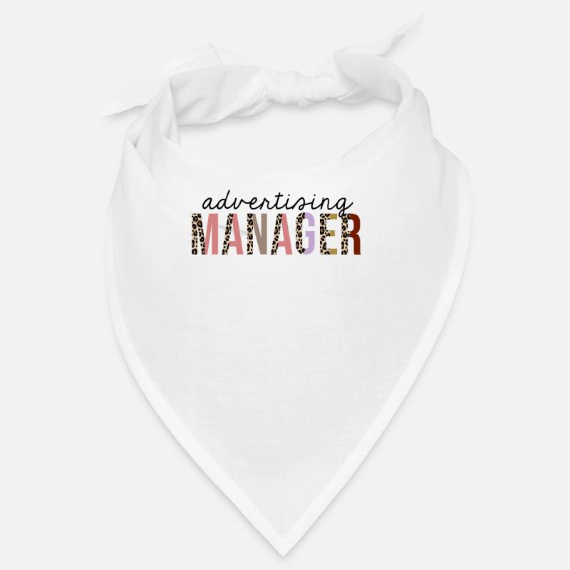 Responsable de la publicité Leopard Print Funny Bandana