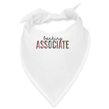 Bankangestellter Leopardenmuster Lustig - Bandana - Weiß - Vorne