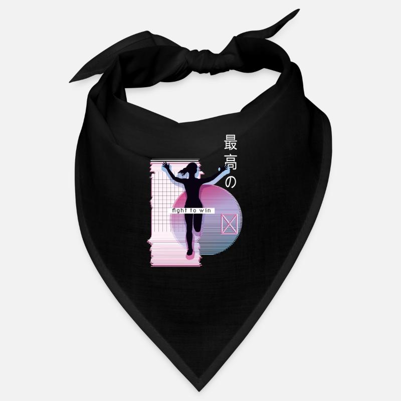 Vaporwave Metaverse Marathon, Trailrunning Bandana