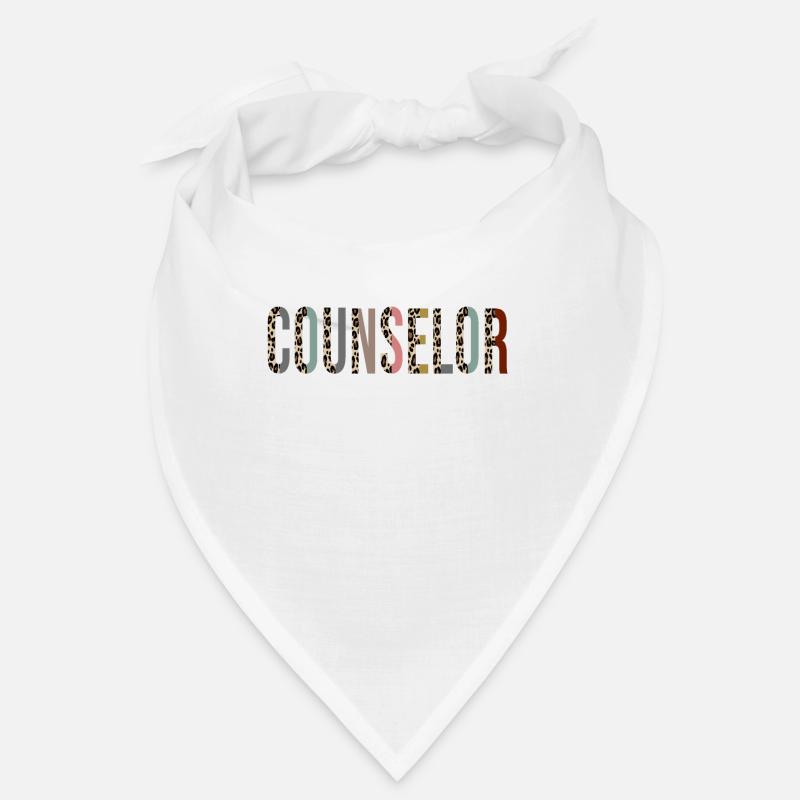 Credit Counselor Leopard Print Funny Gift Bandana