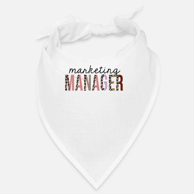 Responsable Marketing Leopard Print Drôle Bandana