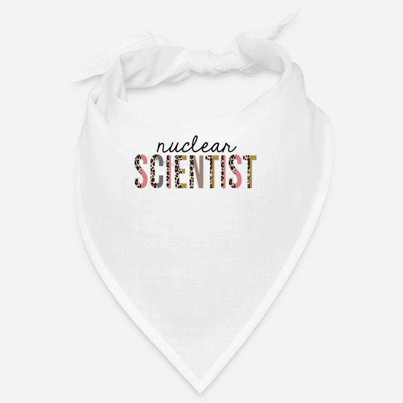 Scientifique nucléaire Leopard Print Drôle Bandana