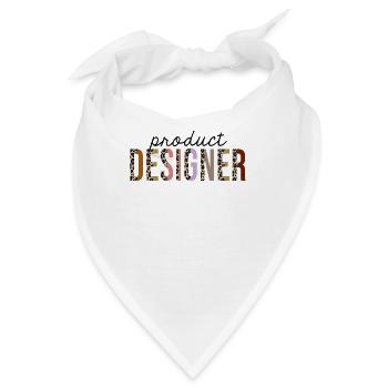 Produktdesigner Leopard Print Funny - Bandana - Weiß - Vorne