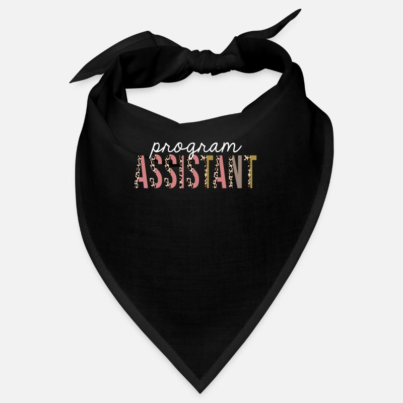 Assistant de programme Leopard Print Funny Gift Bandana