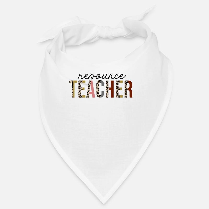 Ressource Professeur Leopard Print Drôle Bandana