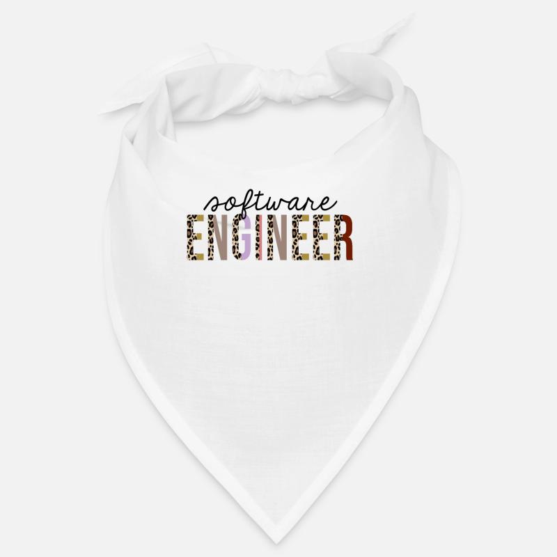 Softwareentwickler Leopard Print Funny Bandana