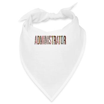 Administrator - Bandana - Weiß - Vorne