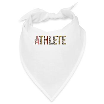 Athlet - Bandana - Weiß - Vorne