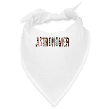Astronom - Bandana - Weiß - Vorne