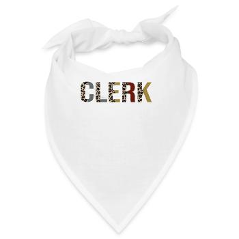 Angestellter - Bandana - Weiß - Vorne