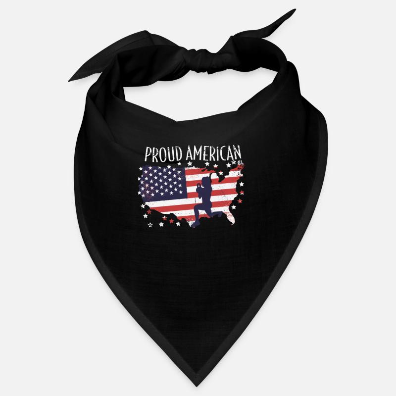 Drapeau américain HIIT Bandana