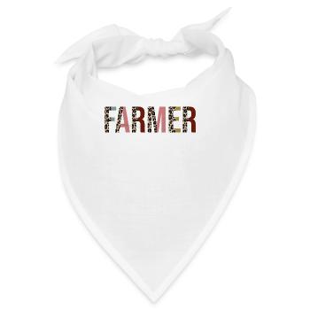 Bauer - Bandana - Weiß - Vorne