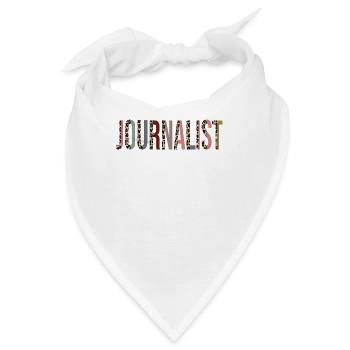 Journalist - Bandana - Weiß - Vorne