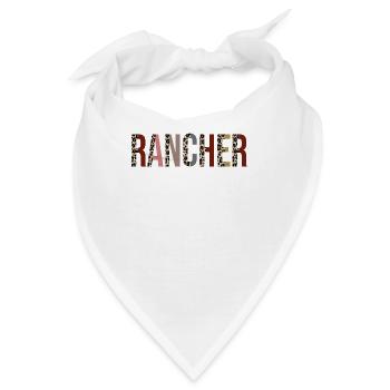 Rancher - Bandana - Weiß - Vorne