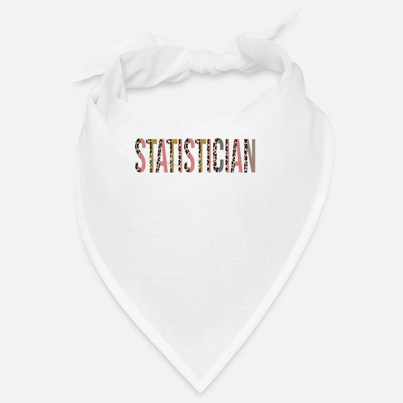 Statistiker - Bandana - Weiß